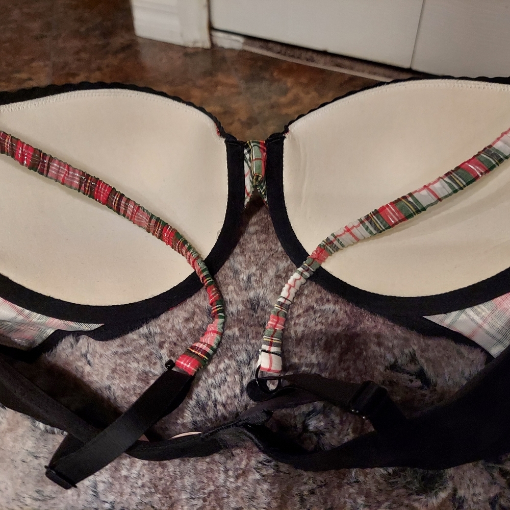 Victoria's Secret Plaid Push Up Bra SOLD!!!DO NOT PURCHASE!!!! - Picture 9 of 13